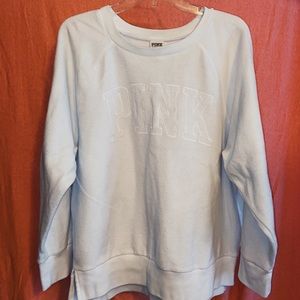 White Victoria’s Secret Pink Sweatshirt Lounge